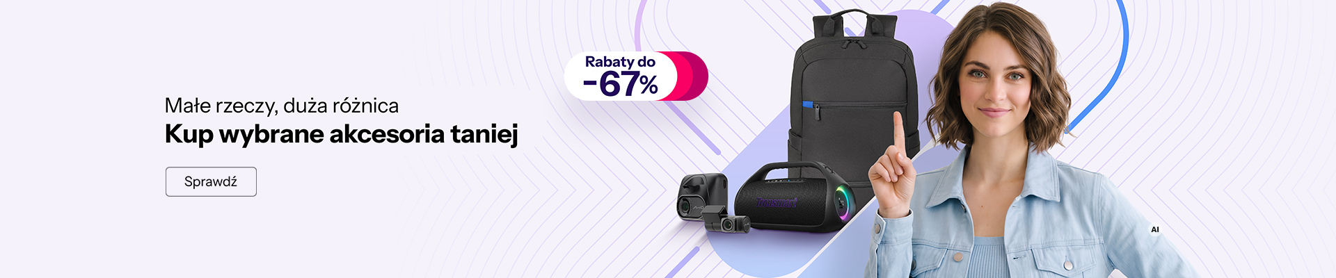 Akcesoria taniej do -67%