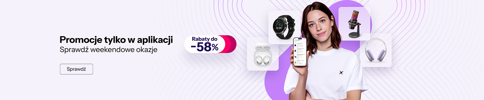 Promocje tylko w aplikacji