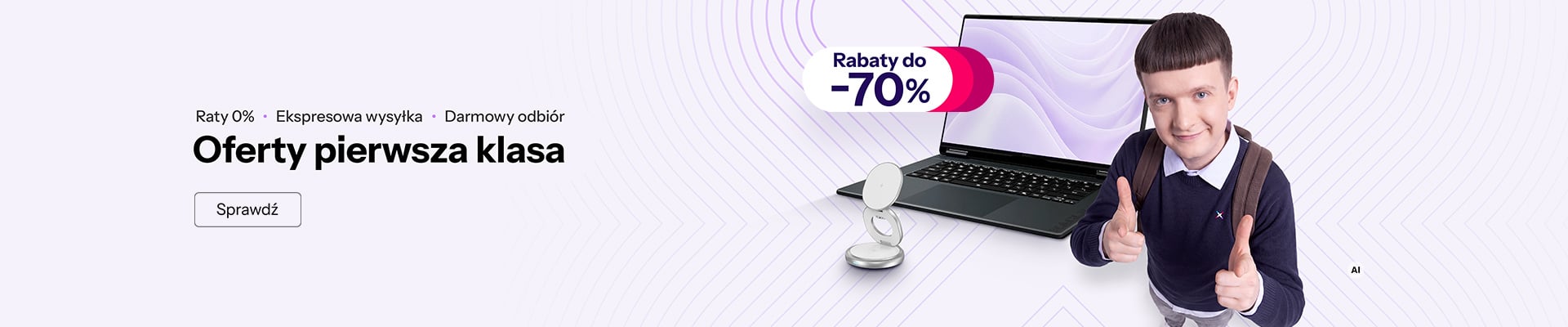 Rabaty pierwsza klasa