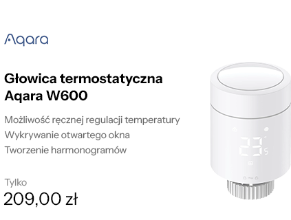 Aqara Głowica termostatyczna W600