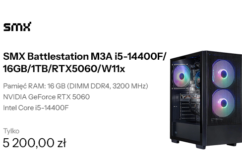 SMX Battlestation M3A i5-14400F/16GB/1TB/RTX5060/W11x