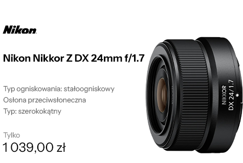 Nikon Nikkor Z DX 24mm f/1.7