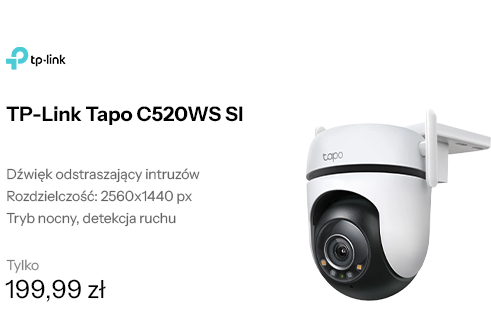 TP-Link Tapo C520WS SI Zewnętrzna, obrotowa kamera WiFi
