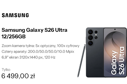 Samsung Galaxy S26 Ultra 12/256GB Czarny