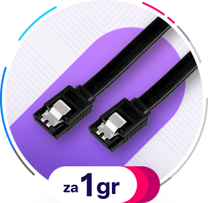 Kabel SATA za 1 grosz