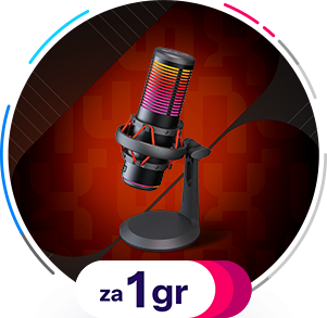 Mikrofon SMX Buzz za 1 grosz