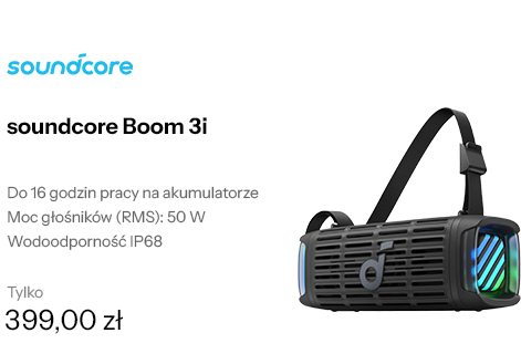 soundcore Boom 3i Czarny