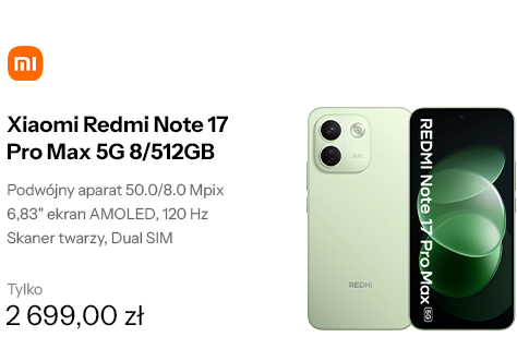 Xiaomi Redmi Note 17 Pro Max 5G 8/512GB Green