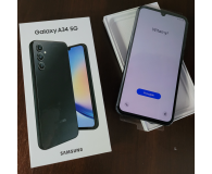 Samsung Galaxy A34 5G 6/128GB 120Hz 25W Black - Andrzej