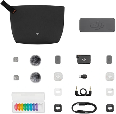 Mikrofon DJI Mic Mini 2S (2 TX + 1 RX + etui ładujące)
