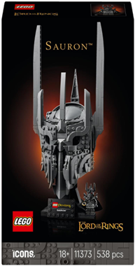 LEGO® ICONS 11373 Władca pierścieni: Hełm Saurona