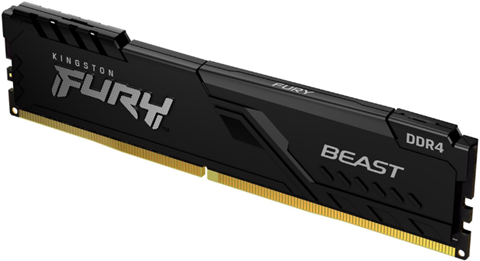 Pamięć RAM DDR4 Kingston FURY 16GB (1x16GB) 3200MHz CL16 Beast Black