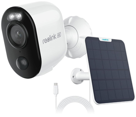 Reolink Inteligentna zewnętrzna kamera WiFi z baterią B350+Panel sol