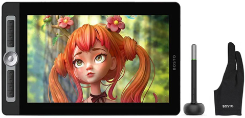 Tablet graficzny BOSTO BT-16HD PRO + rękawiczka