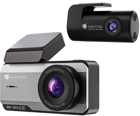 Kamera samochodowa Navitel R87 Dual GPS/2.7K/3,7"/150 SONY STARVIS 2