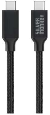 Silver Monkey Kabel USB-C 3.0 100W 2 m B