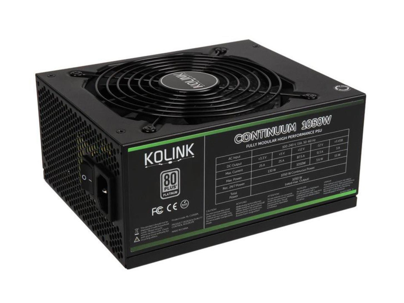 Kolink Continuum 1050W 80 Plus Platinum