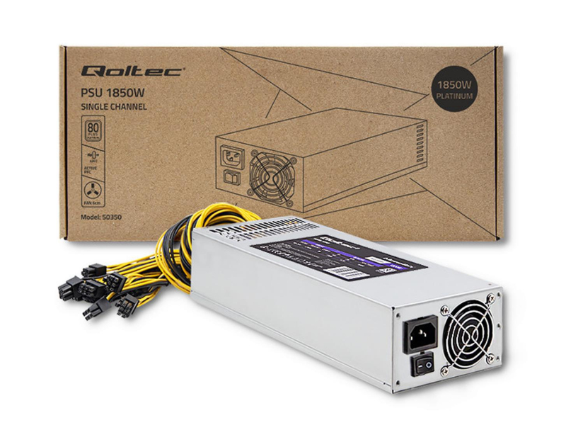 Qoltec PCI-E Smart 1850W 80 Plus Platinum