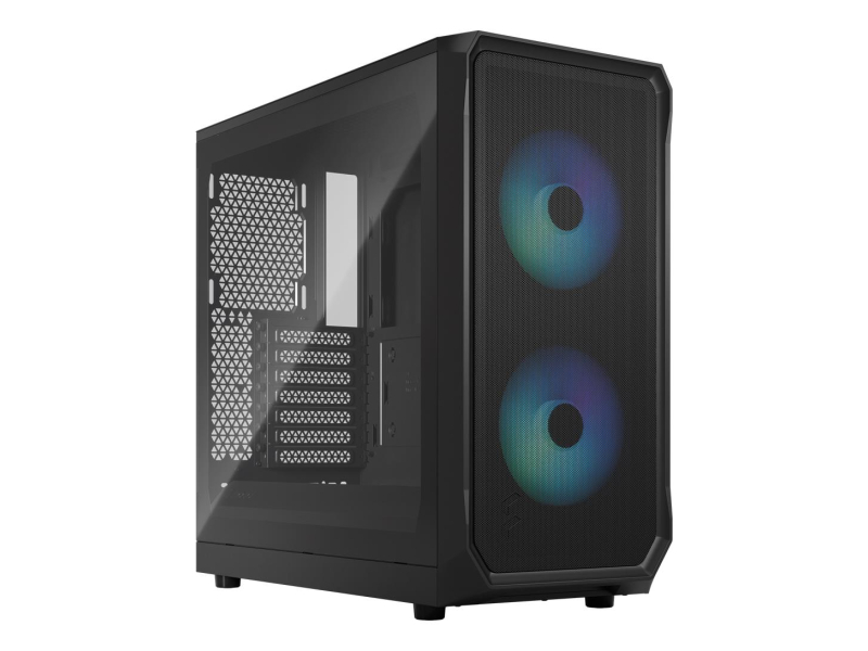 Fractal Design Focus 2 RGB Black TG Clear Tint