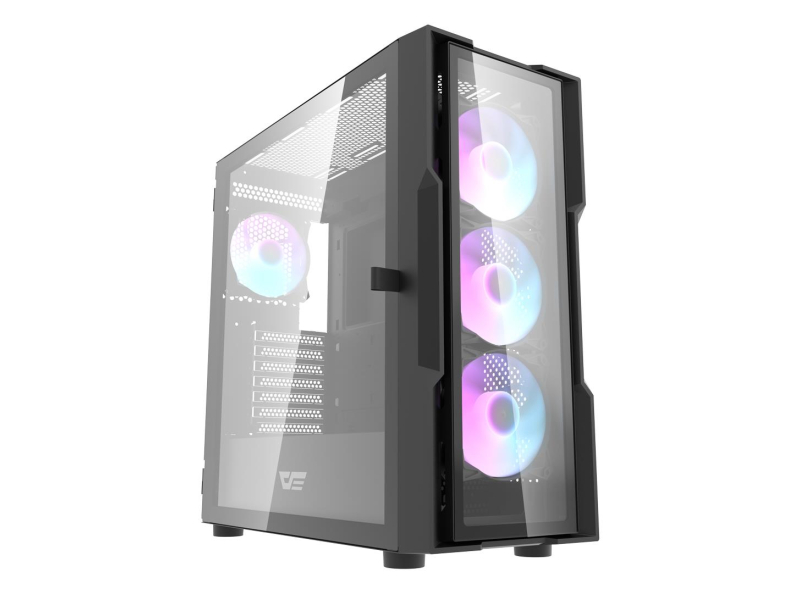DarkFlash DK431 Glass + fans