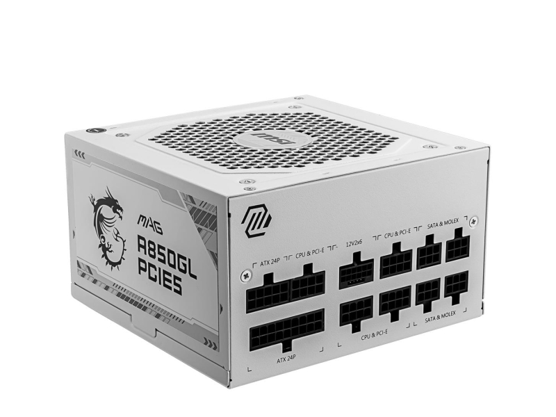 MSI A850GL 850W 80 Plus Gold ATX 3.1