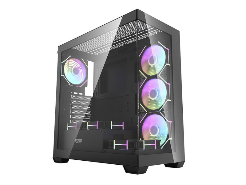 DarkFlash DS900 Black + fans