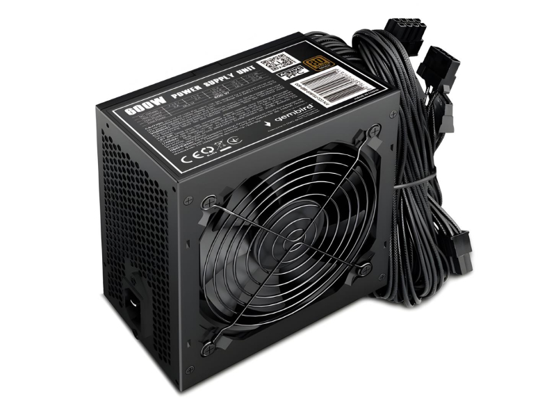 Gembird Fornax 600W 80 Plus Bronze