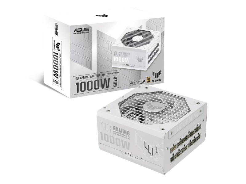 ASUS TUF Gaming 1000W 80 Plus Gold White