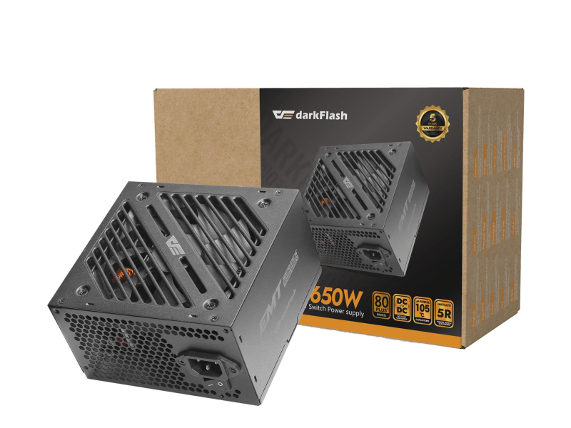 DarkFlash EMT650 650W 80 Plus Bronze