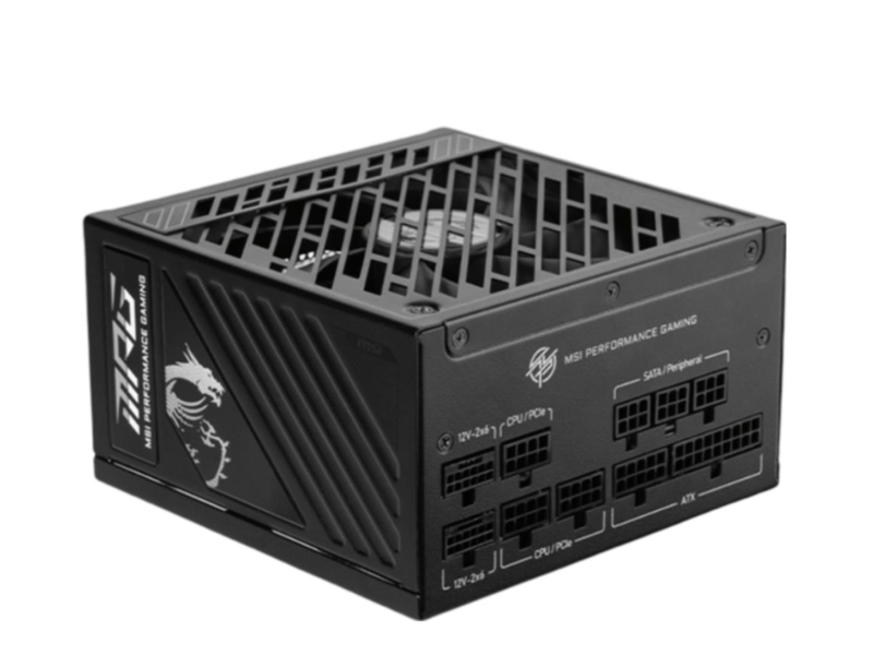 MSI MPG AGS 1250W 80 Puls Gold ATX 3.1