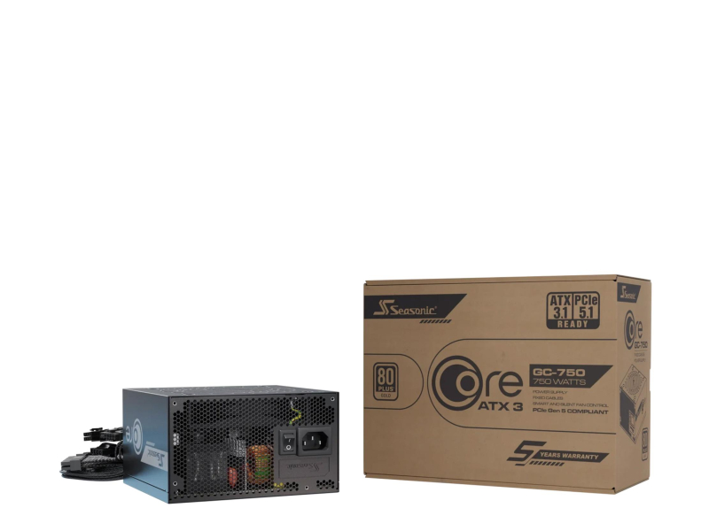 Seasonic Core GC 750W 80 Plus Gold ATX 3.1