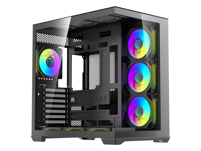DarkFlash C280 Black + 7 Fans
