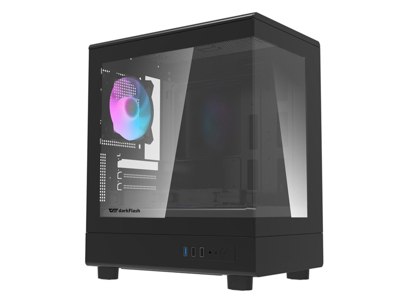 DarkFlash DB330M Black + 3 Fans