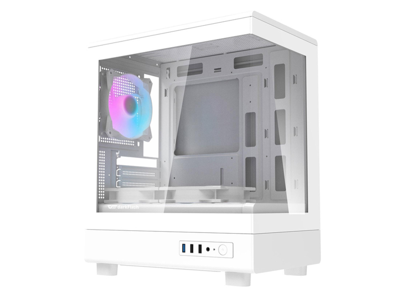 DarkFlash DB330M White + 3 Fans