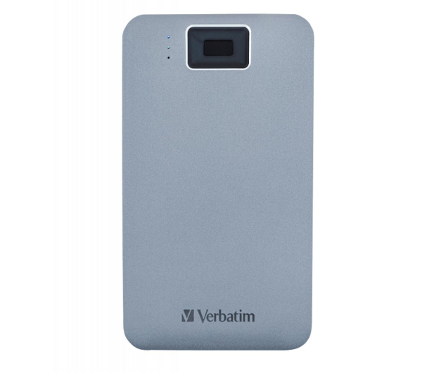 Verbatim Executive Fingerprint Secure 2TB USB C Space Grey