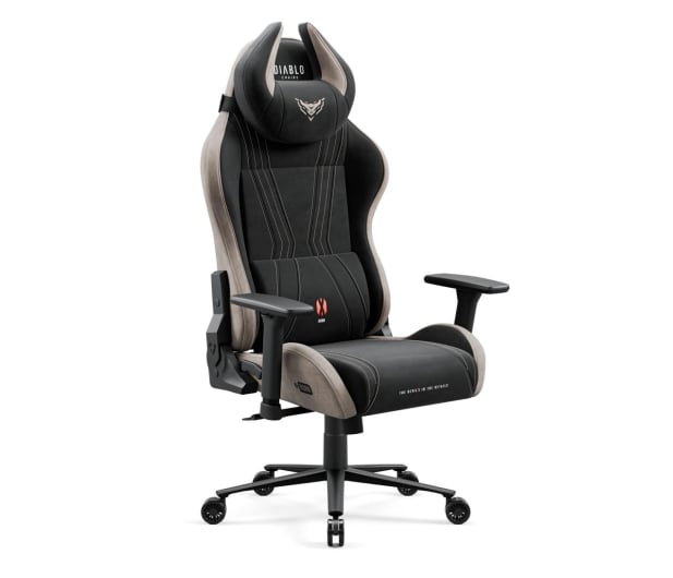 Diablo Chairs X-Horn 2.0 Normal Size Camel Black Tkanina