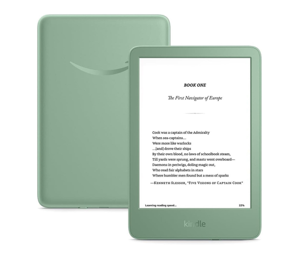 Amazon Kindle 11 gen. 2024 16GB (z reklamami) zielony
