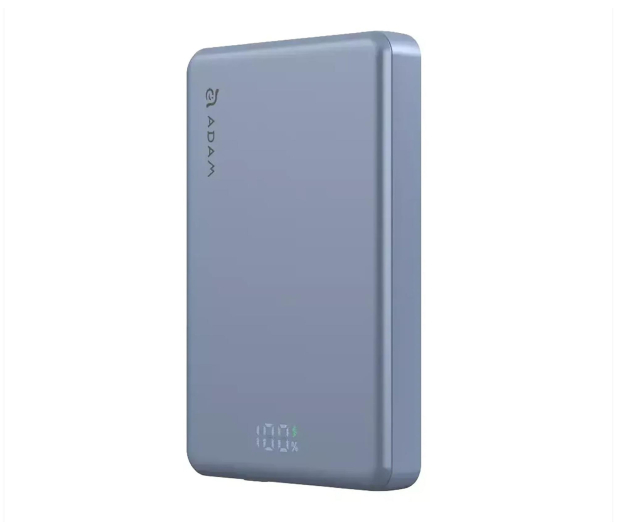 Adam Elements Slim 10 000 mAh 60W MagSafe USB-C do USB-C niebieski
