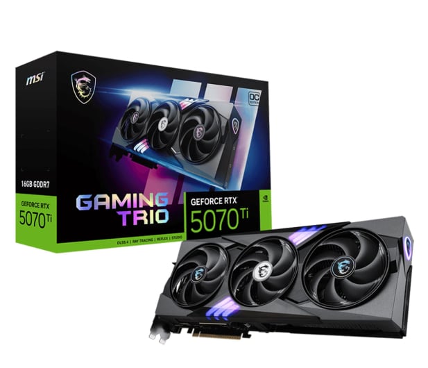 msi rtx 5070 ti gaming trio oc