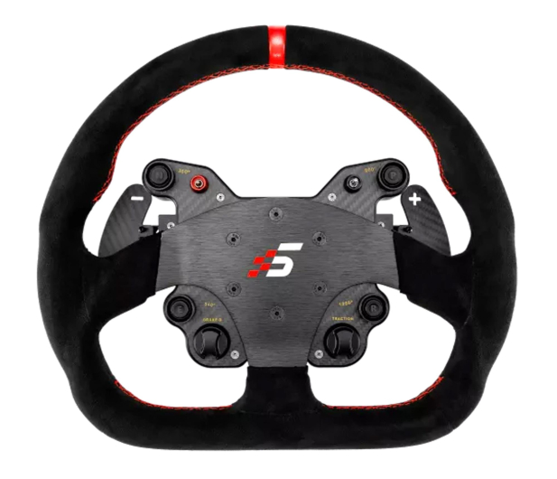 SIMAGIC GT1 D Steering Wheel, Shifter Paddles, Leather