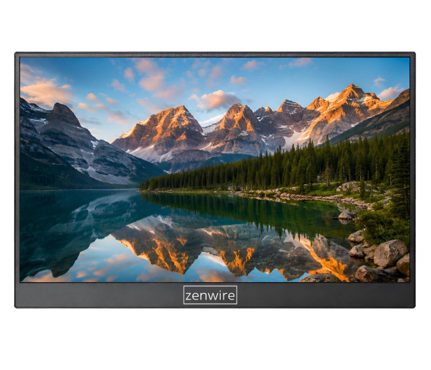 Zenwire Monitor Przenośny 14 cali USB-C Full HD 1920x1200 HDMI