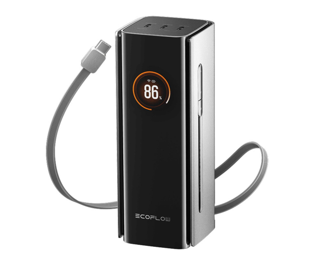 Ecoflow Powerbank RAPID Pro 20000 230W wbudowany kabel 100W