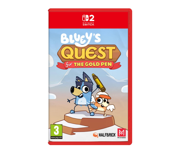 Switch Bluey's Quests for the Gold Pen