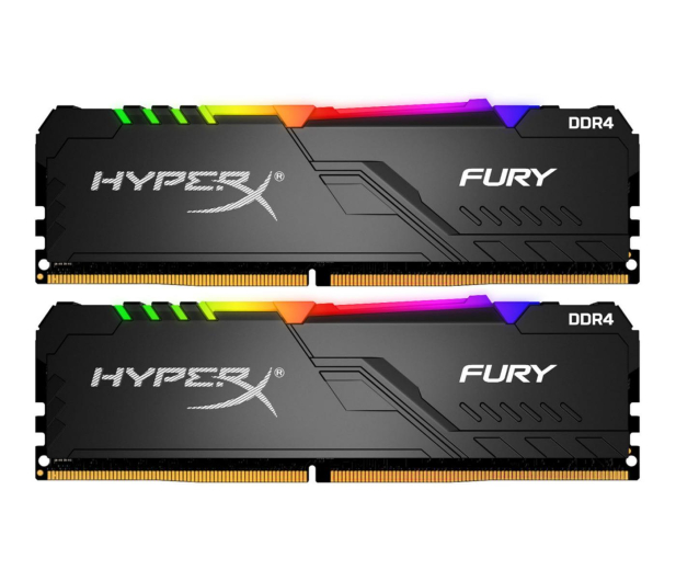 HyperX 16GB (2x8GB) 3600MHz CL17 Fury RGB - 546622 - zdjęcie 2