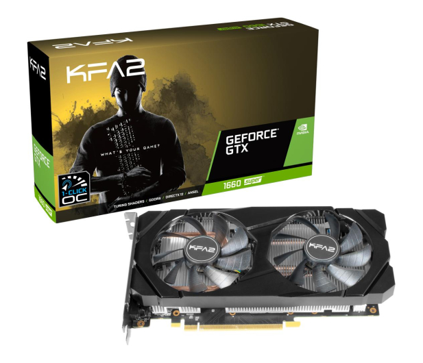 KFA2 GeForce GTX 1660 SUPER 1-Click OC 6GB GDDR6 - 524622 - zdjęcie 2