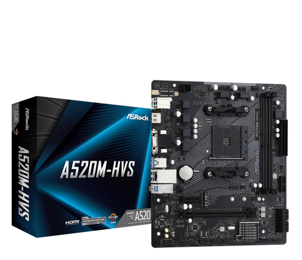 ASRock A520M-HVS - 613678 - zdjęcie 2
