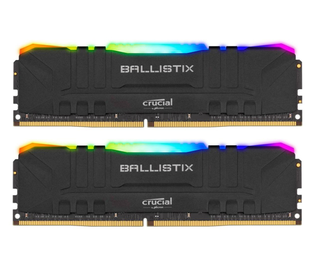 Crucial 64GB (2x32GB) 3200MHz CL16 Ballistix Black RGB - 691326 - zdjęcie 2