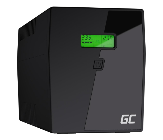 Green Cell UPS (1500VA/900W, 4x Schuko, AVR, LCD) - 546065 - zdjęcie 2