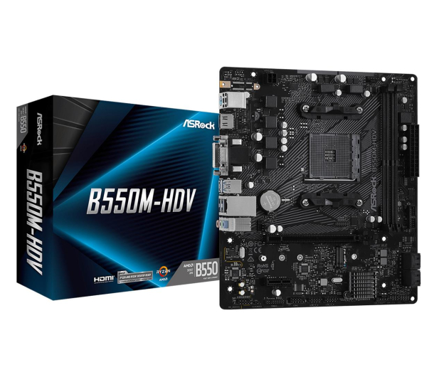 ASRock B550M-HDV - 569389 - zdjęcie 2