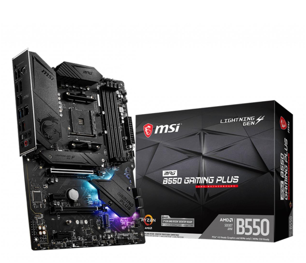 MSI MPG B550 GAMING PLUS - 572282 - zdjęcie 2